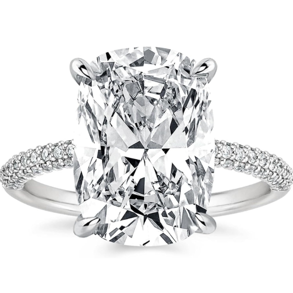 4ct. Simulated Diamond Ring